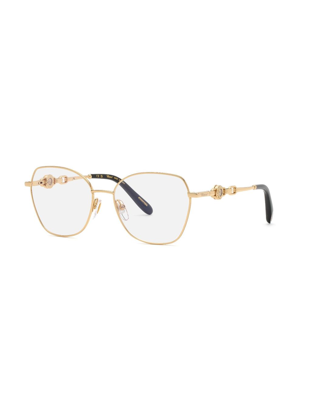 Chopard Black Vchm16S 300 Optical Frames Metal Geometric