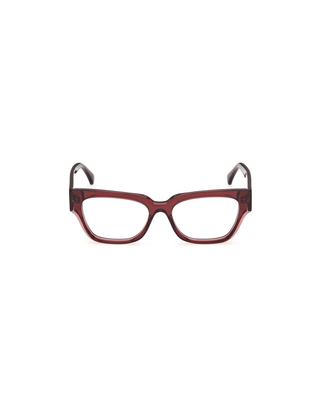 Max Mara Black Mm5259 69 Optical Frames Acetate Squared Normal