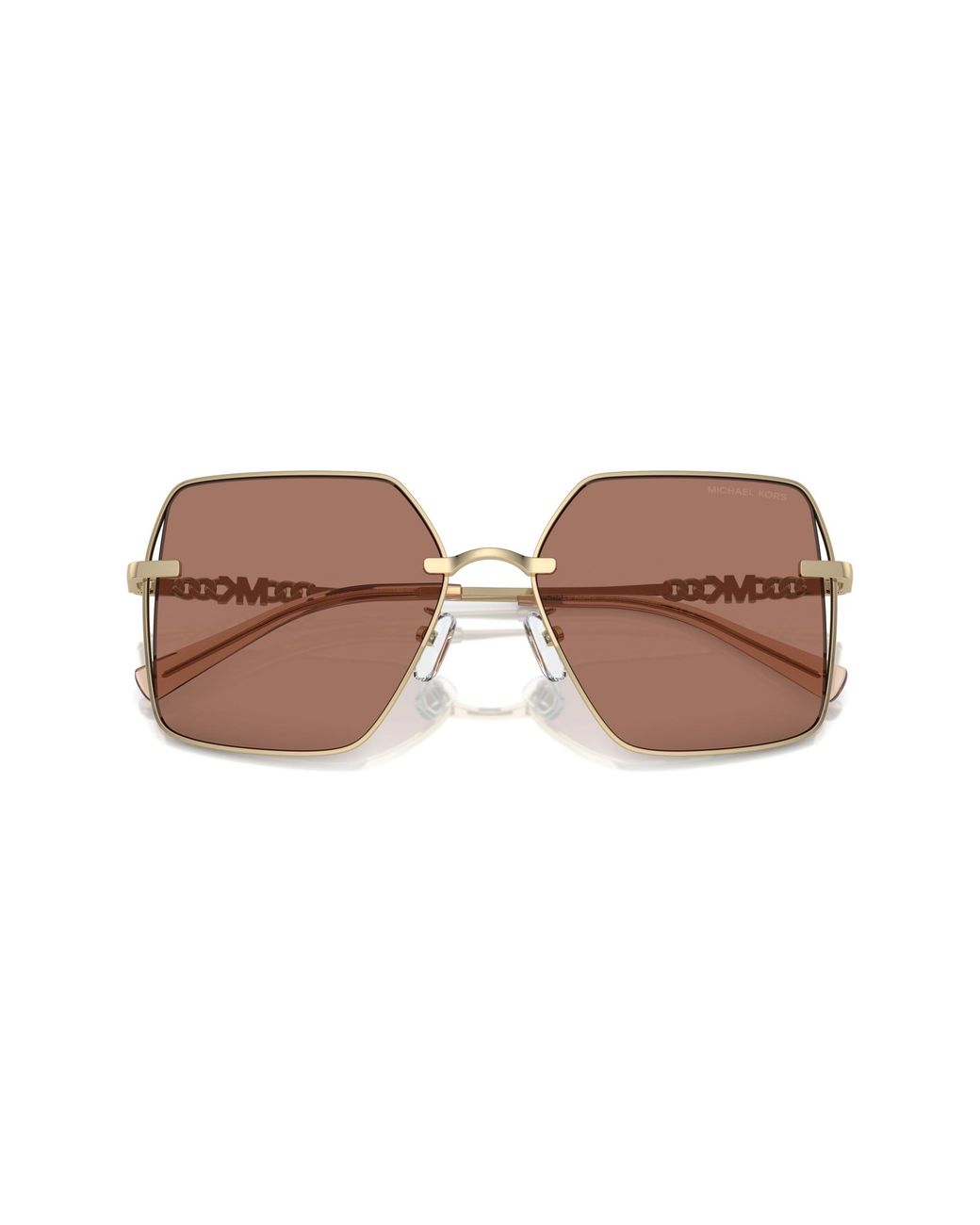 Michael Kors Black Mk1157D Sanya 101403 Sunglasses Metal Squared Normal