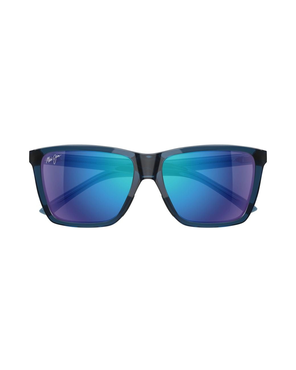 Maui Jim Black Mj0864S 004 Occhiali Da Sole Iniettato Squadrata