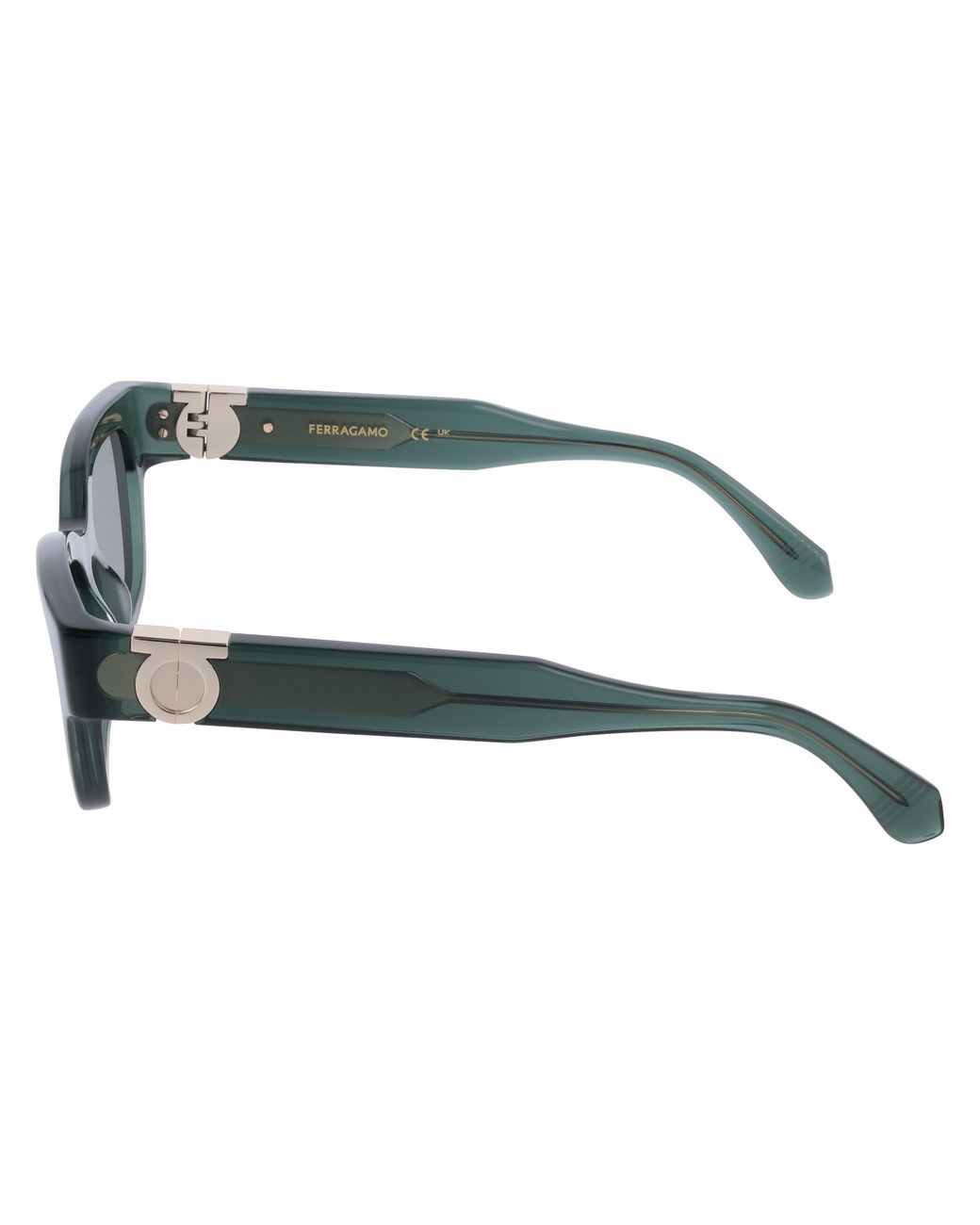 Ferragamo Black Sf2067S 317 Sunglasses Acetate Squared Normal