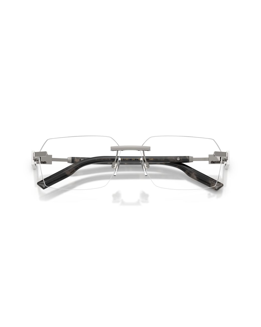 Dolce & Gabbana Black Dg1361 04 Optical Frames Metal Squared Normal for men