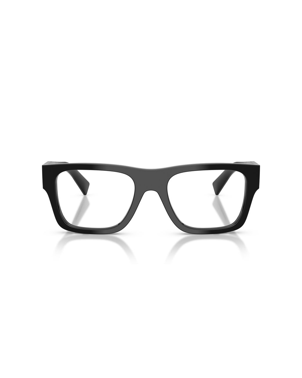 Prada Black Pr C01V 16K1O1 Optical Frames Acetate Pillow Normal for men