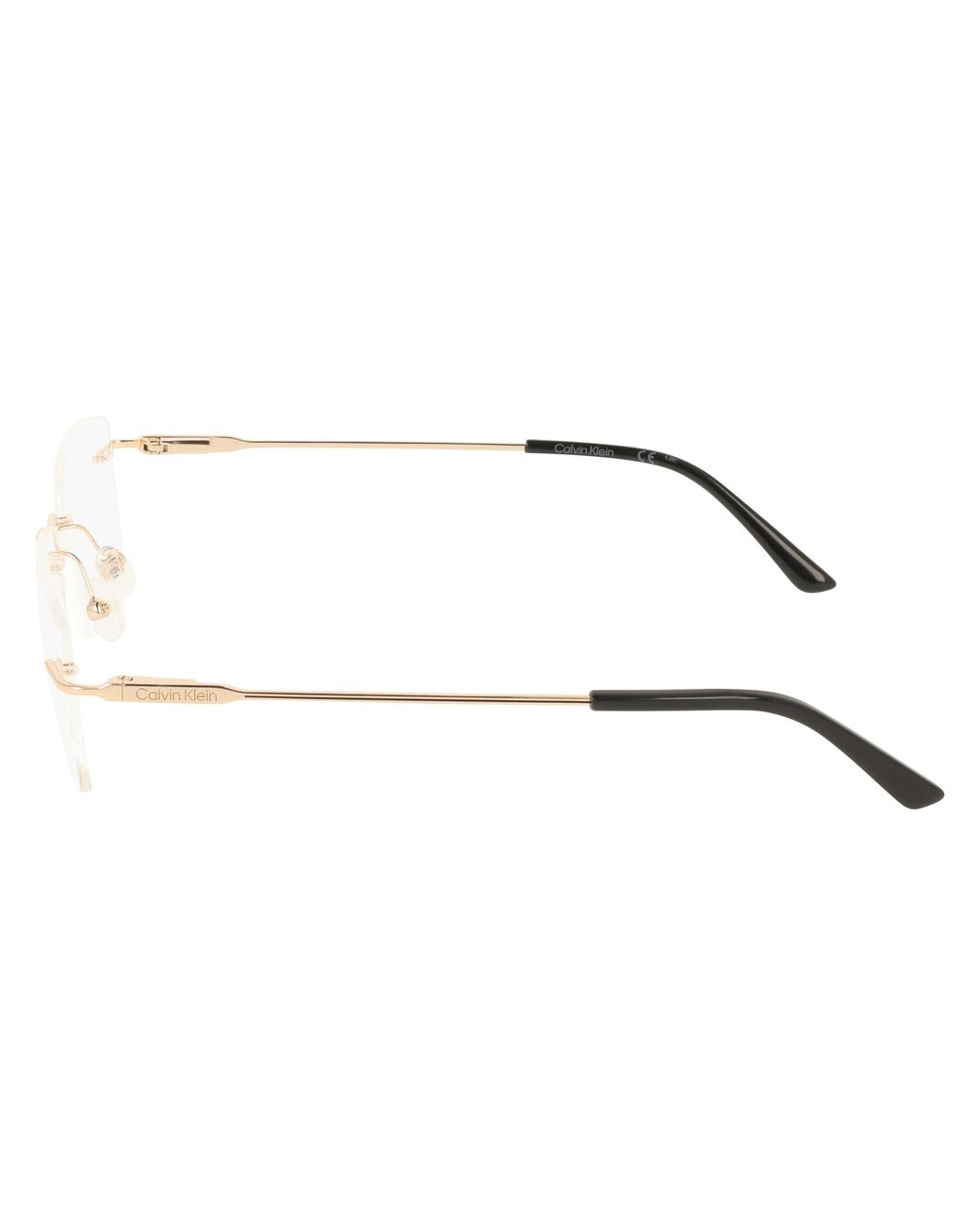 Calvin Klein Black Ck26116I 719 Optical Frames Metal Squared Normal for men