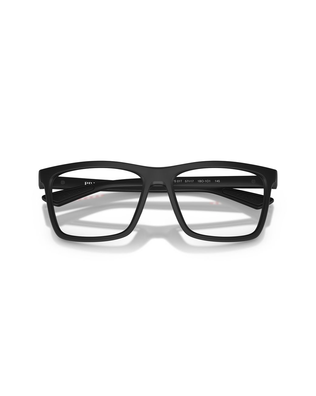 Prada Linea Rossa Black Ps 01Tv 1Bo1O1 Optical Frames Injected Transparent Pillow Normal for men