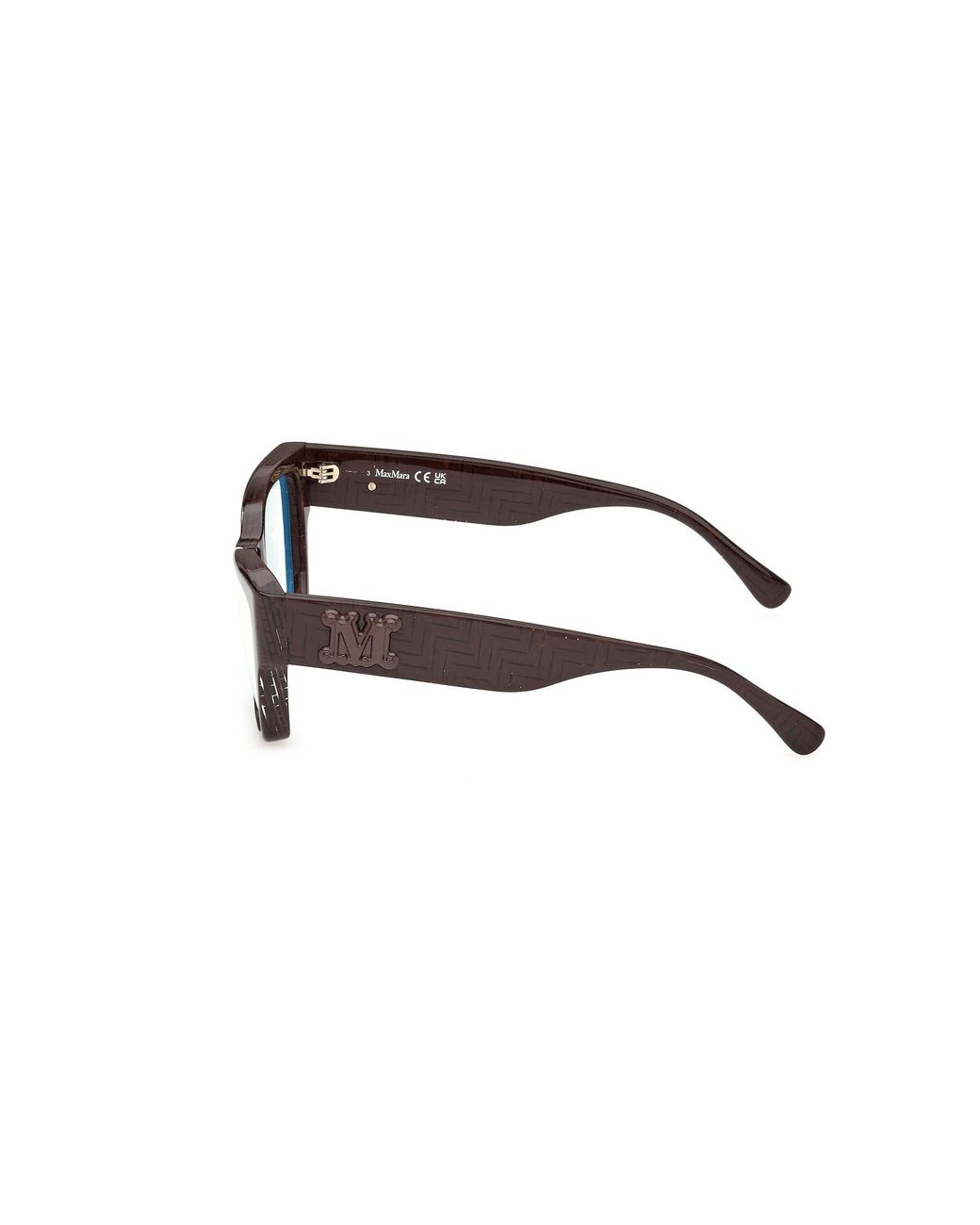 Max Mara Black Mm5251-B 50 Optical Frames Acetate Squared Normal