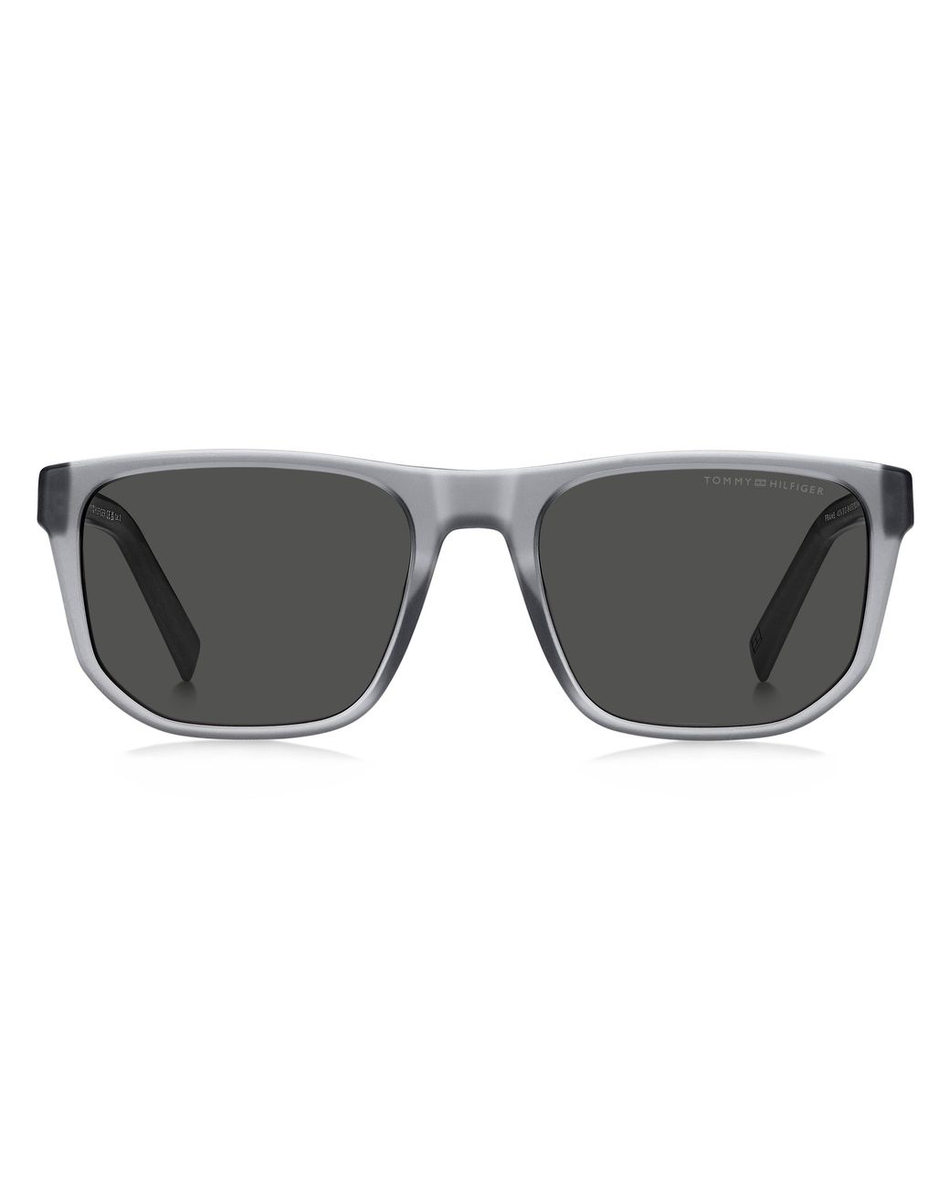 Tommy Hilfiger Black Th 2200/S Kb7/Ir Sunglasses Eco-Poliame Squared Normal for men