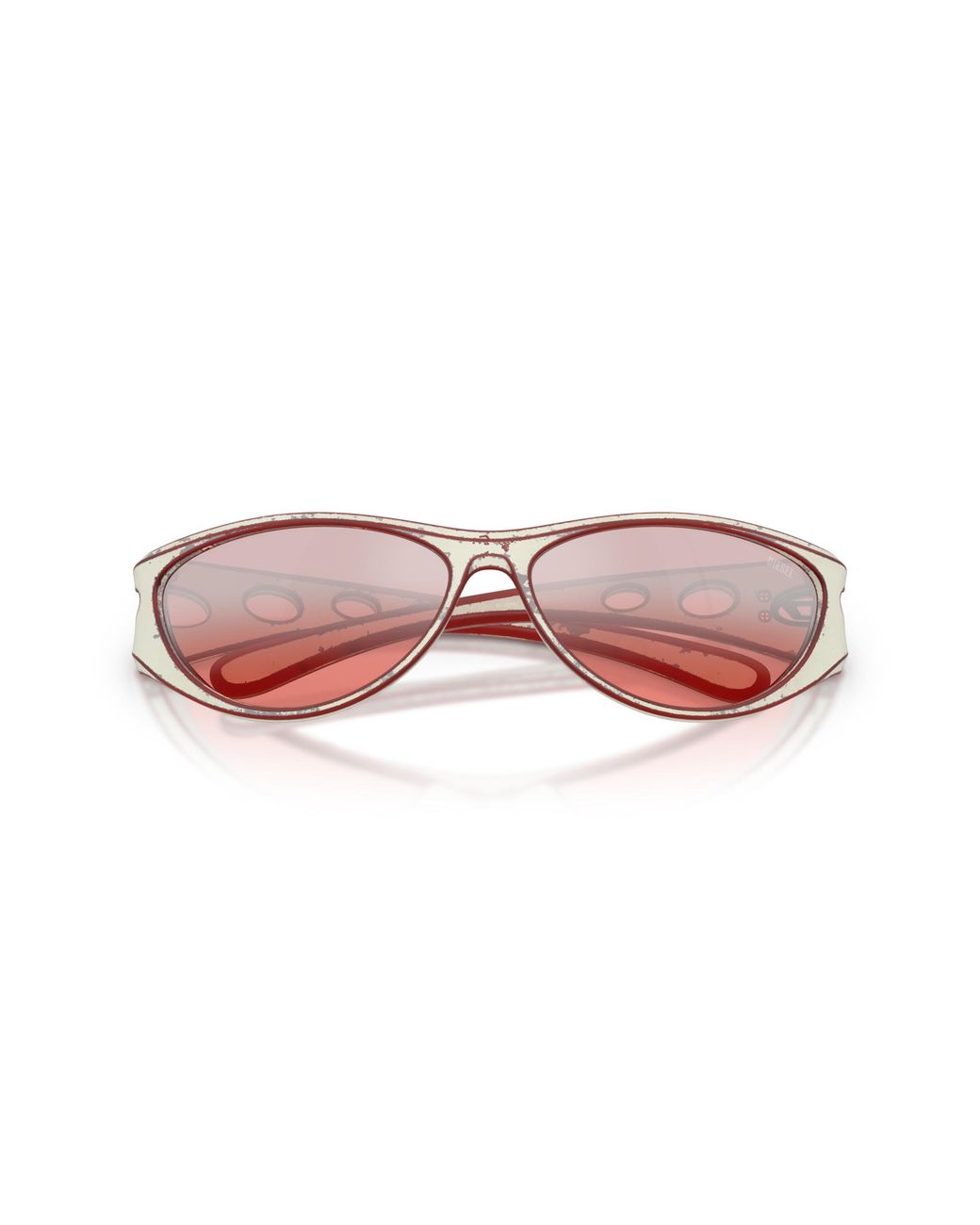 DIESEL Black Dl3004U 20107E Sunglasses Injected Cat Eye Normal Shaded