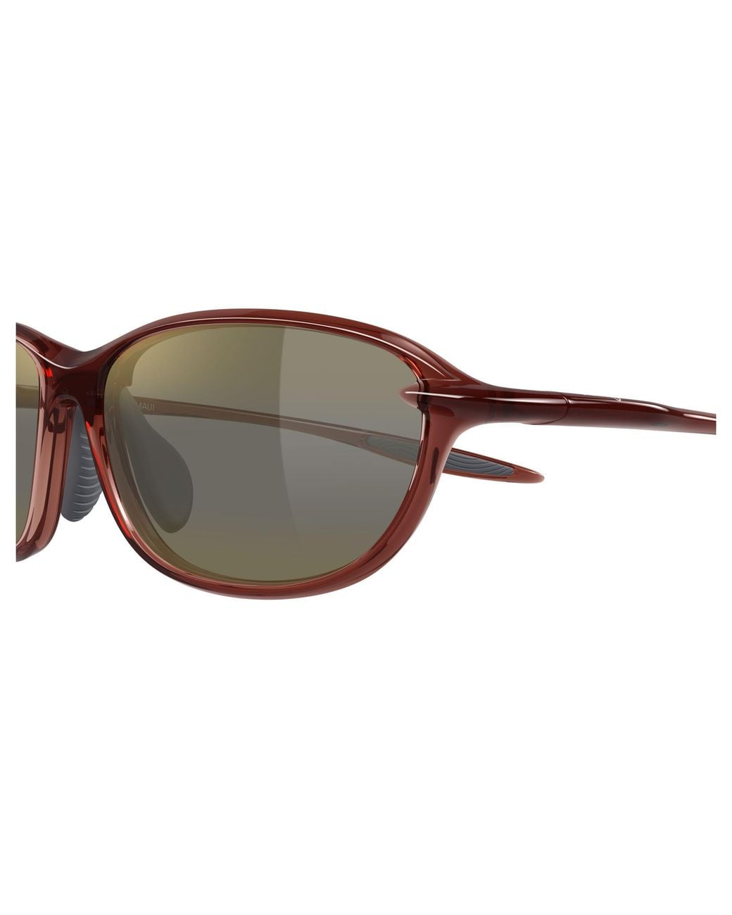 Maui Jim Black Mj0340Sa 003 Occhiali Da Sole Bio-Iniettato Bronzo Geometrica