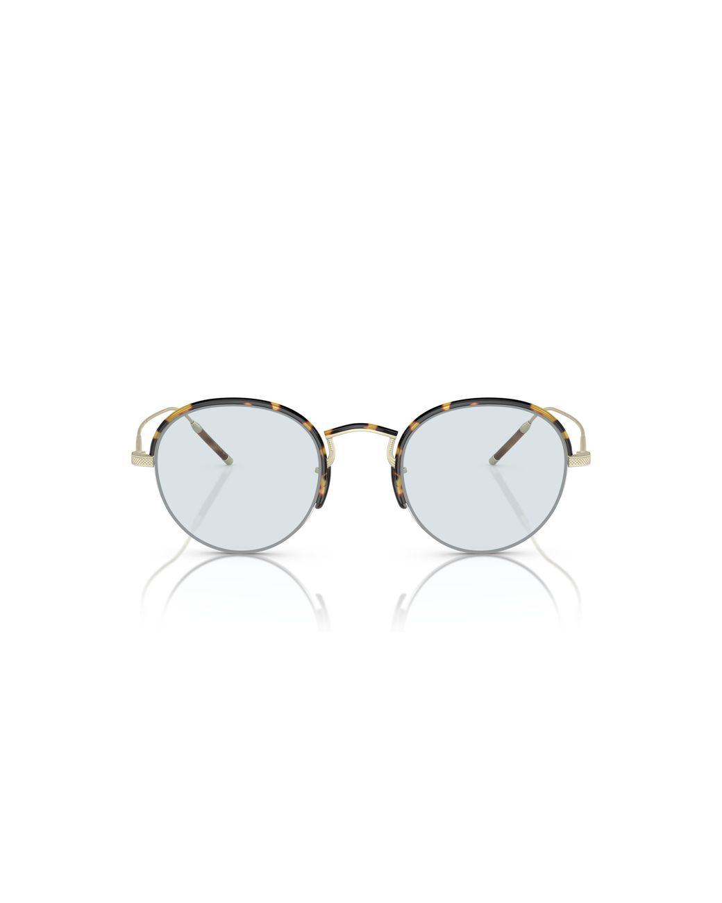 Oliver Peoples Black Ov1290T Tk-6 5252 Optical Frames Titanium Transparent Round Normal