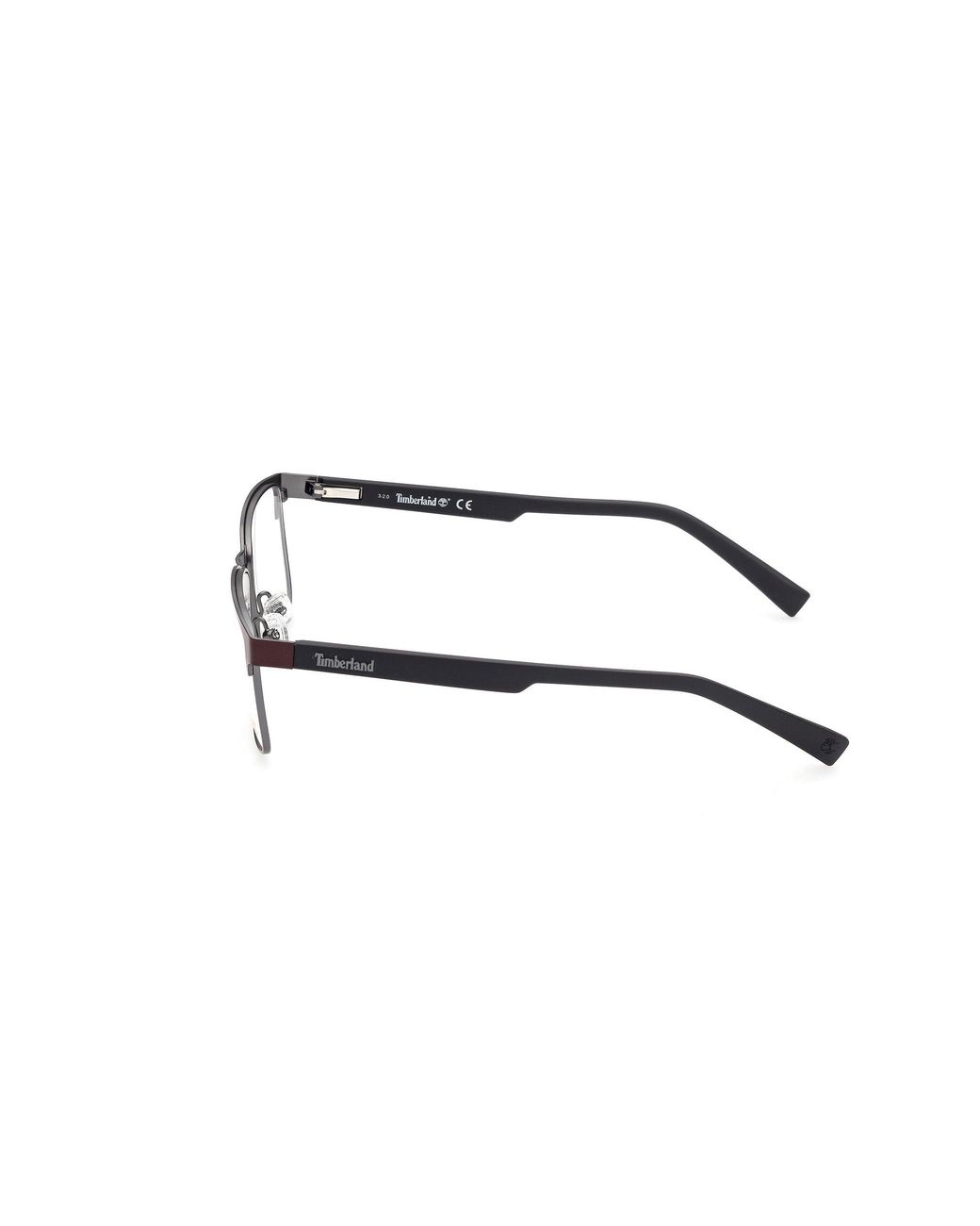 Timberland Black Tb1721 070 Optical Frames Metal Squared Normal for men