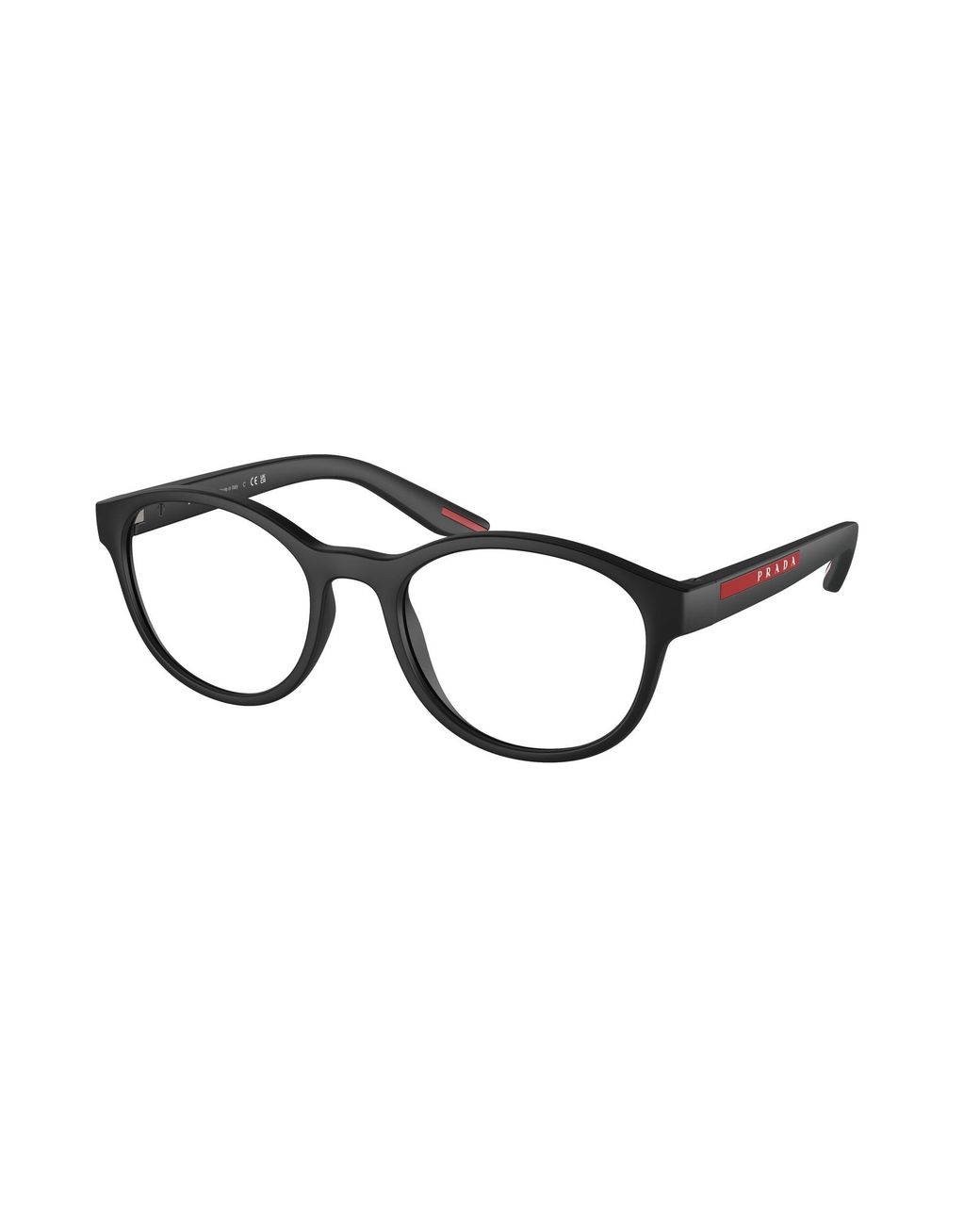 Prada Linea Rossa Black Ps 07Pv Dg01O1 Optical Frames Nylon Pantos Normal for men