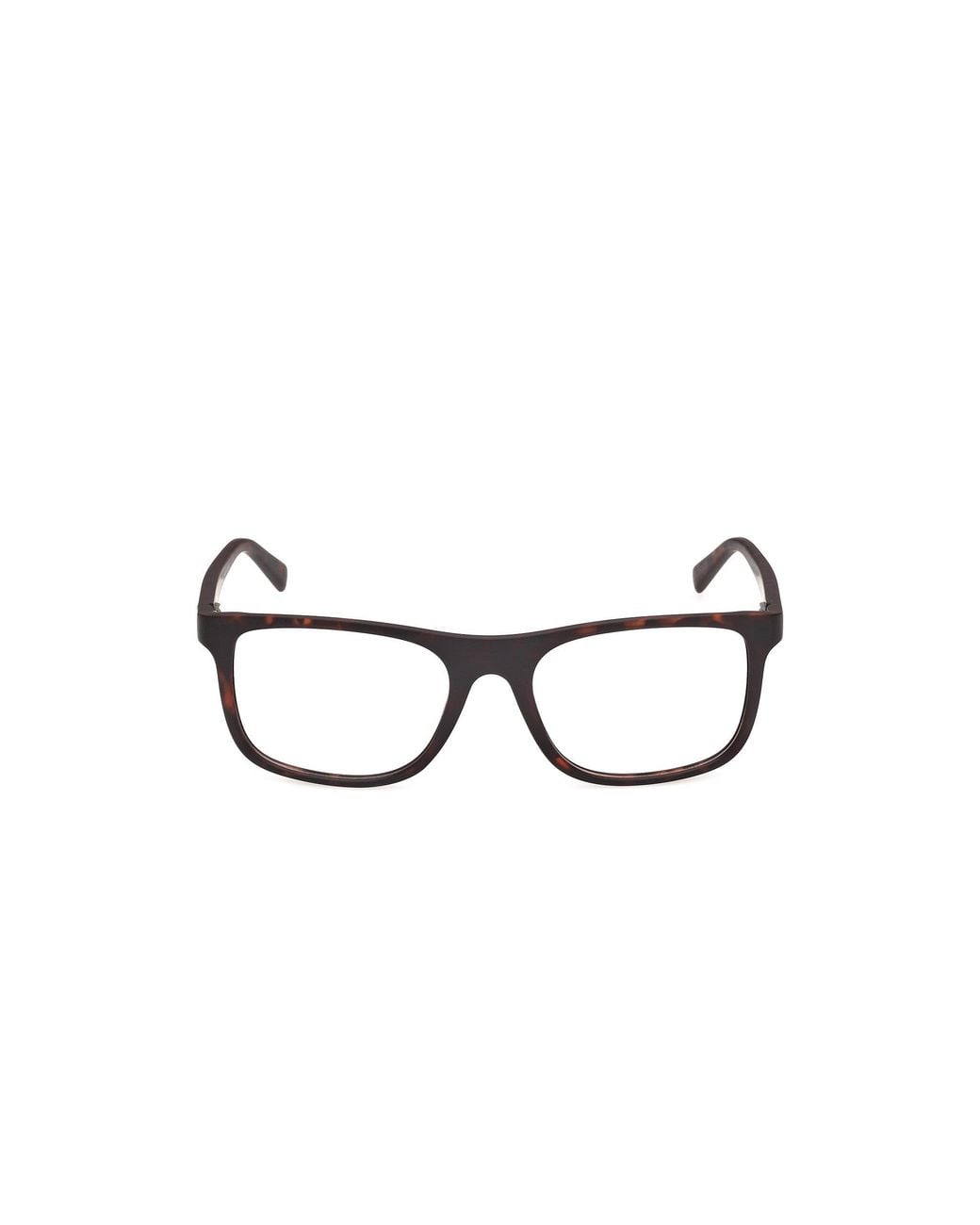 Timberland Black Tb50127 52 Optical Frames Injected Squared Normal for men