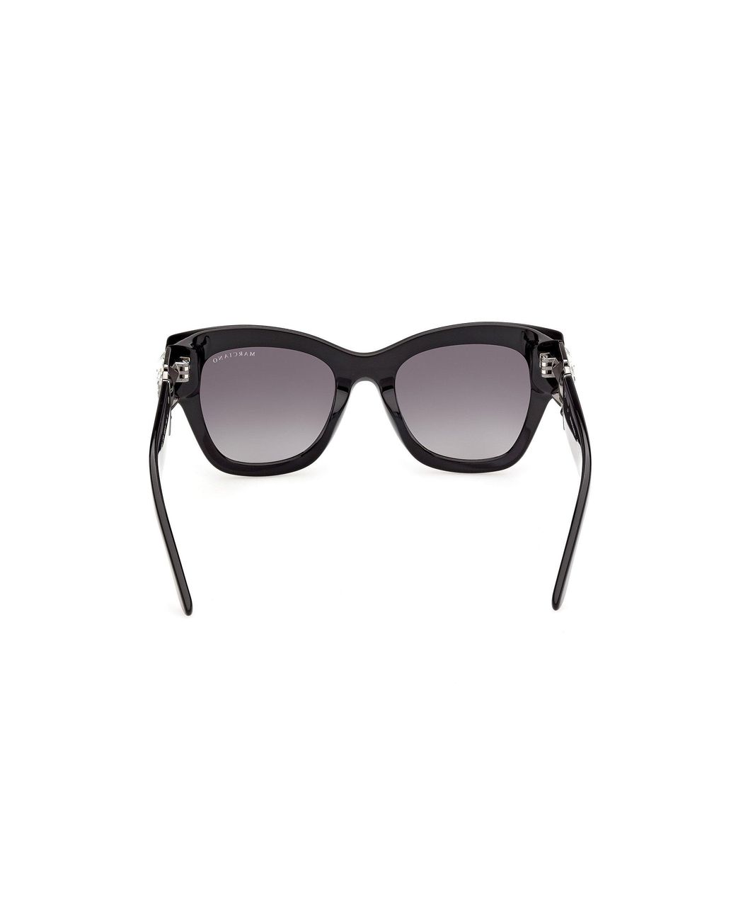 Guess Black Gm00048 01B Sunglasses Acetate Smoke Squared Normal