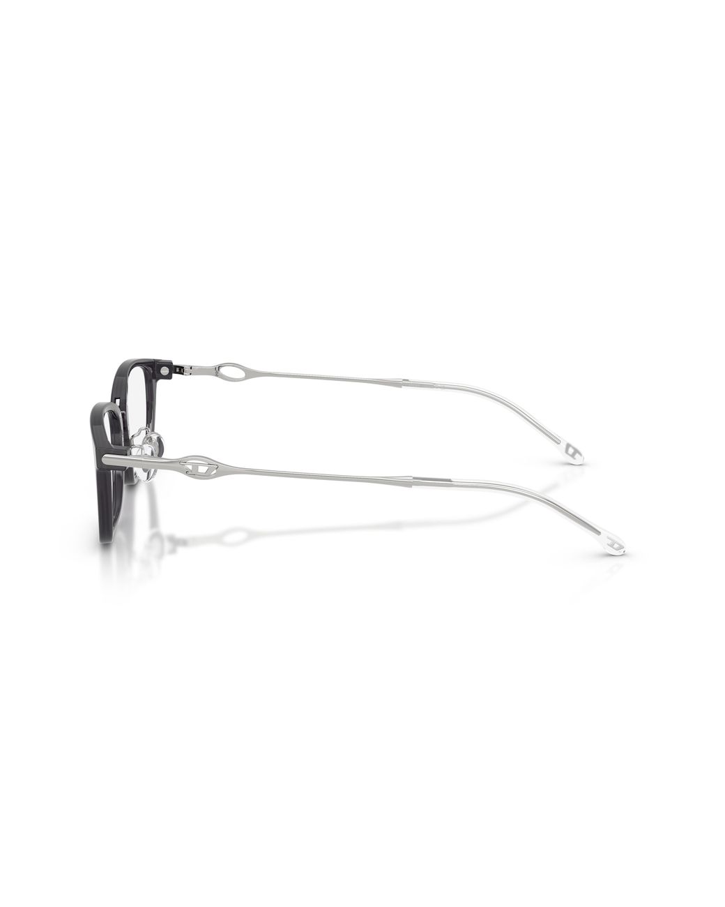 DIESEL Black Dl4032D 2027 Optical Frames Acetate Transparent Squared Normal