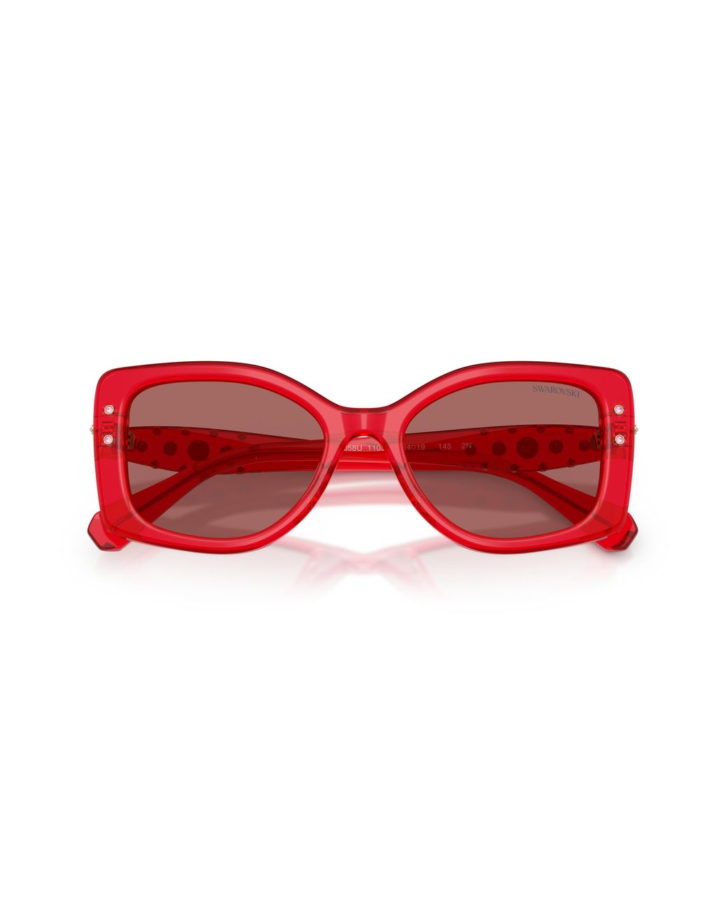 Swarovski Red Sk6058U 110369 Sunglasses Acetate Pillow Normal