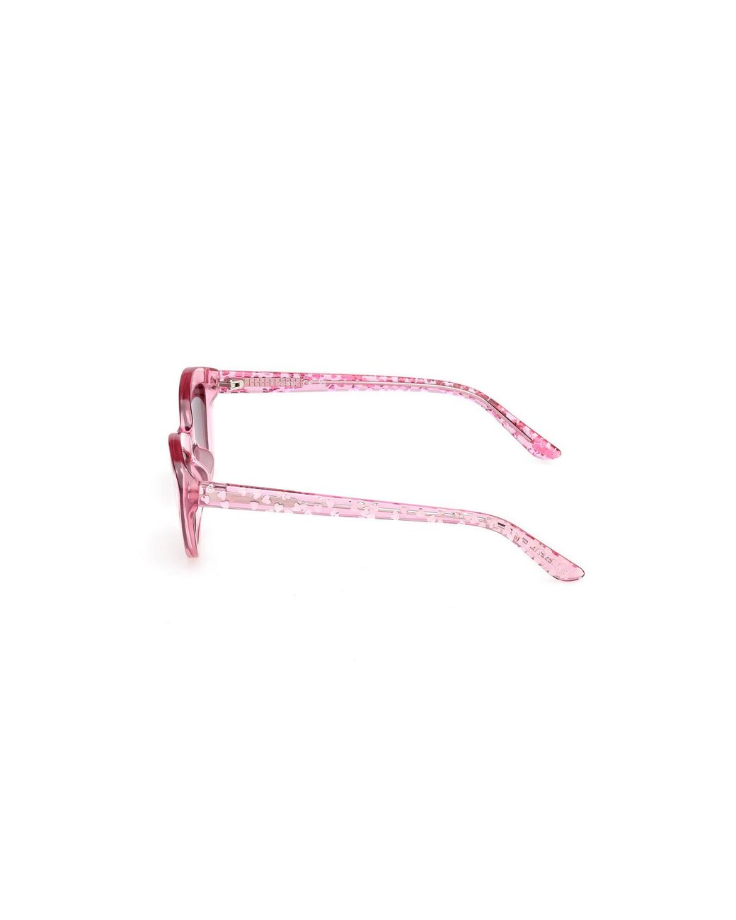Guess Black Gu00229 75T Sunglasses Injected Bordeaux Geometric Normal