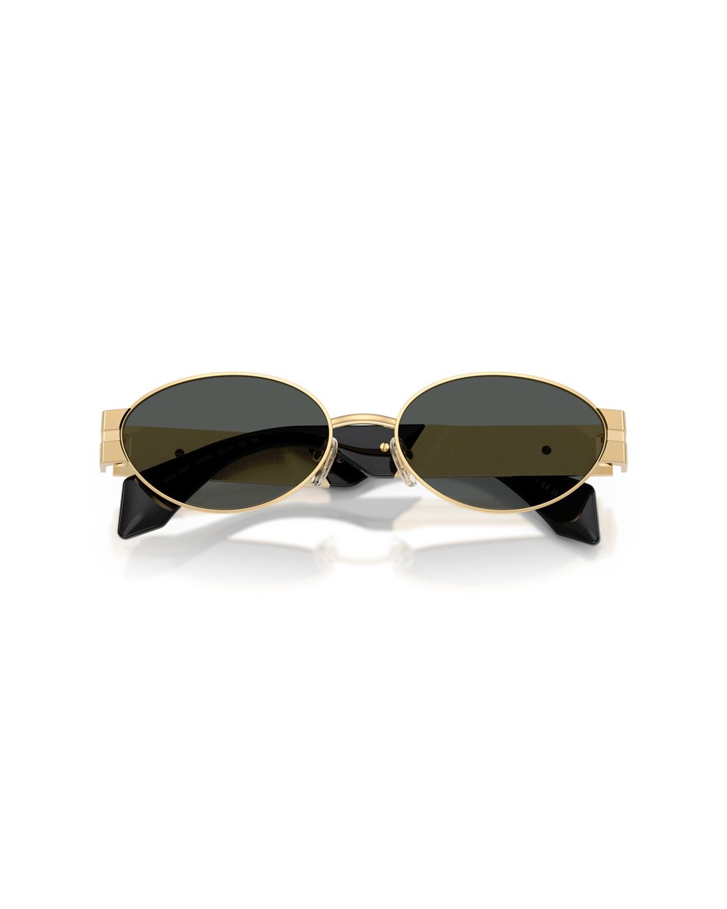 Versace Black Ve2301 152387 Sunglasses Metal Round Normal for men