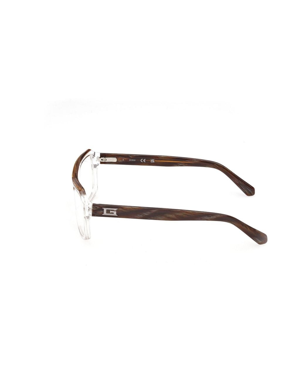 Guess Black Gu50451 26 Optical Frames Acetate Squared Normal for men