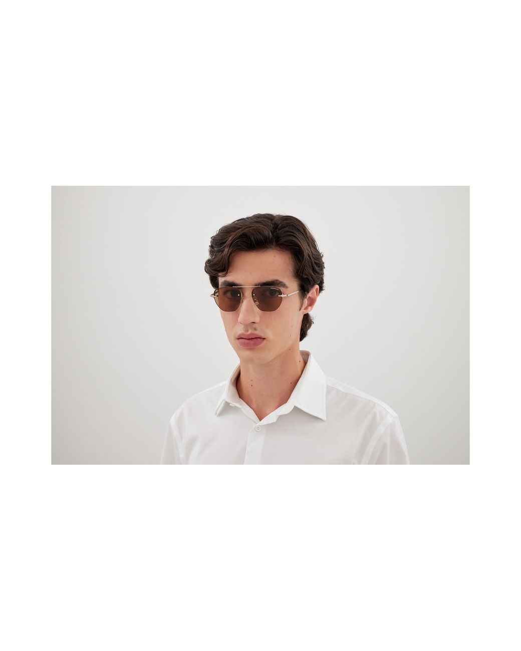 Montblanc Black Mb0404S 002 Sunglasses Metal Round for men