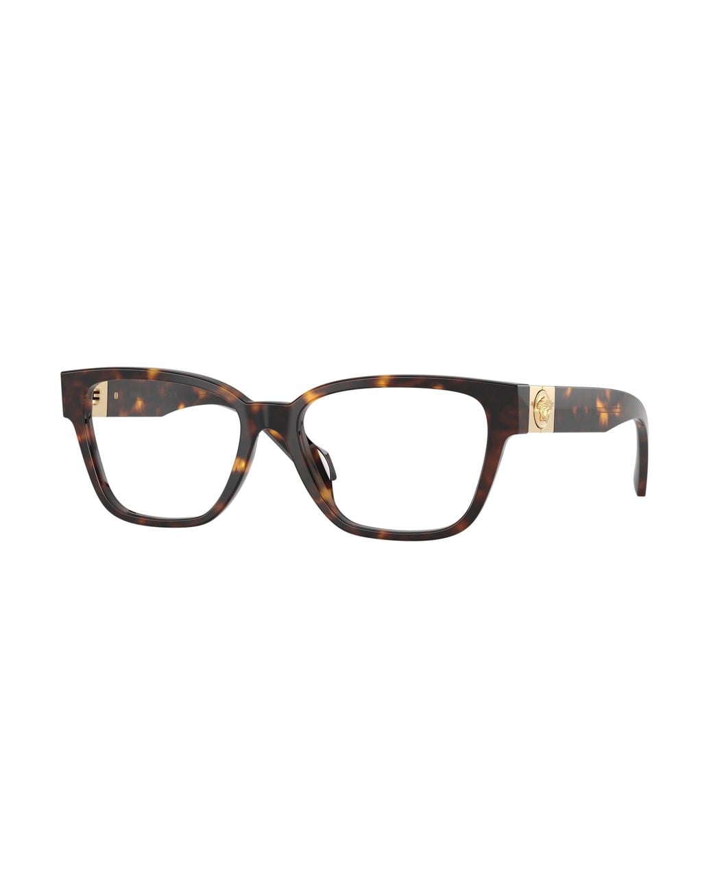 Versace Black Ve3401U 108 Optical Frames Acetate Transparent Cat Eye Normal