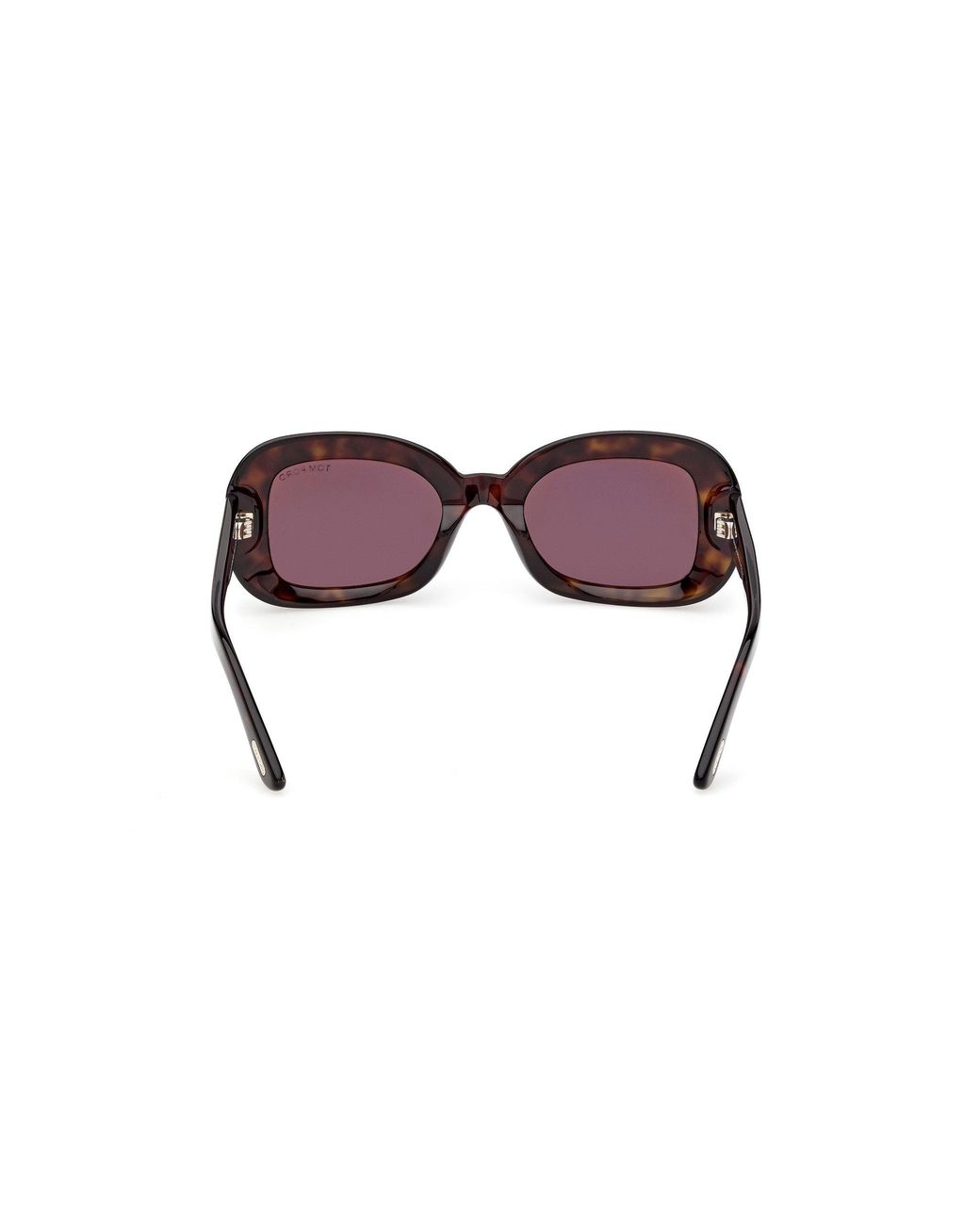 Tom Ford Black Ft1347 Paloma-02 52E Sunglasses Acetate Squared Normal