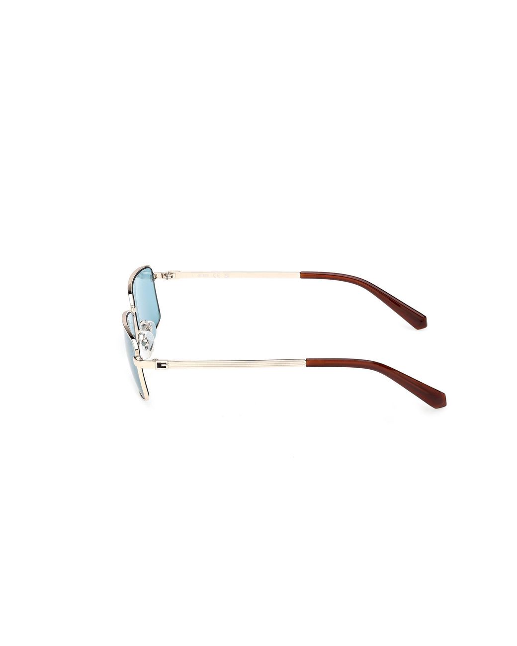 Guess Black Gu00273 32V Sunglasses Metal Squared Normal for men