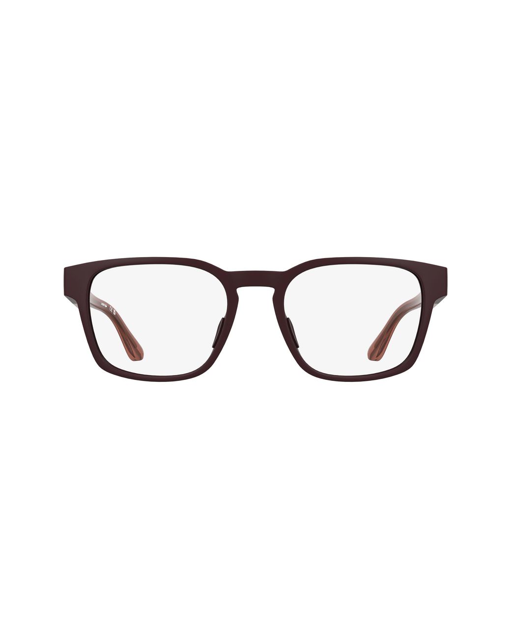 Lacoste Black L4010 601 Optical Frames Bio-Injected Squared Normal for men
