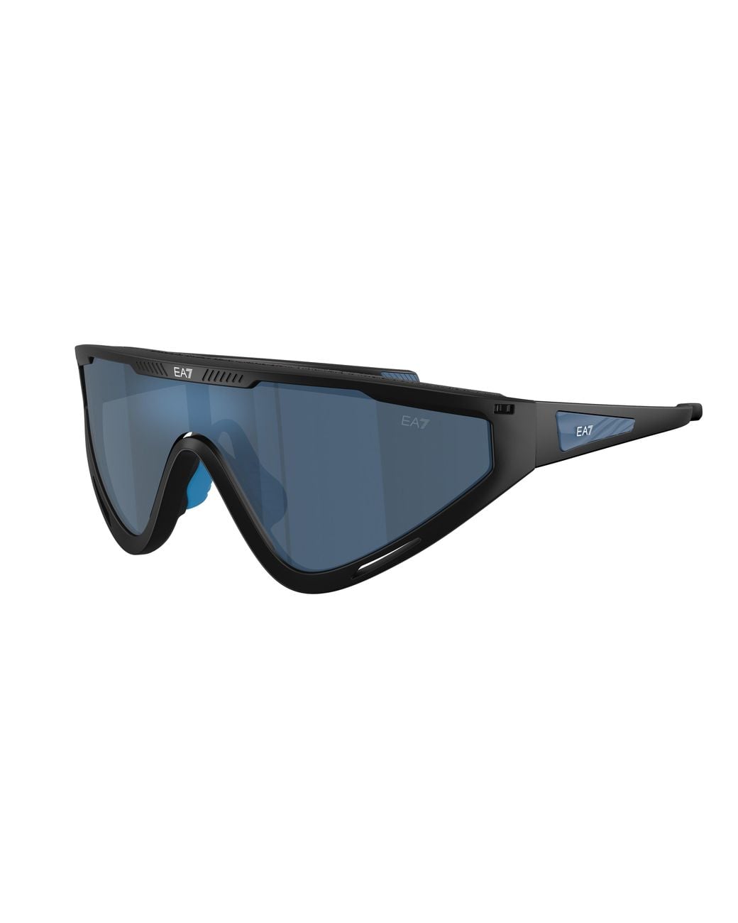 Moncler Black Q74001 628887 Sunglasses Injected Geometric Mirror for men