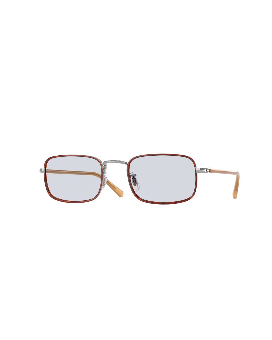 Oliver Peoples Black Ov1366T Brymer 5036 Optical Frames Titanium Squared Normal