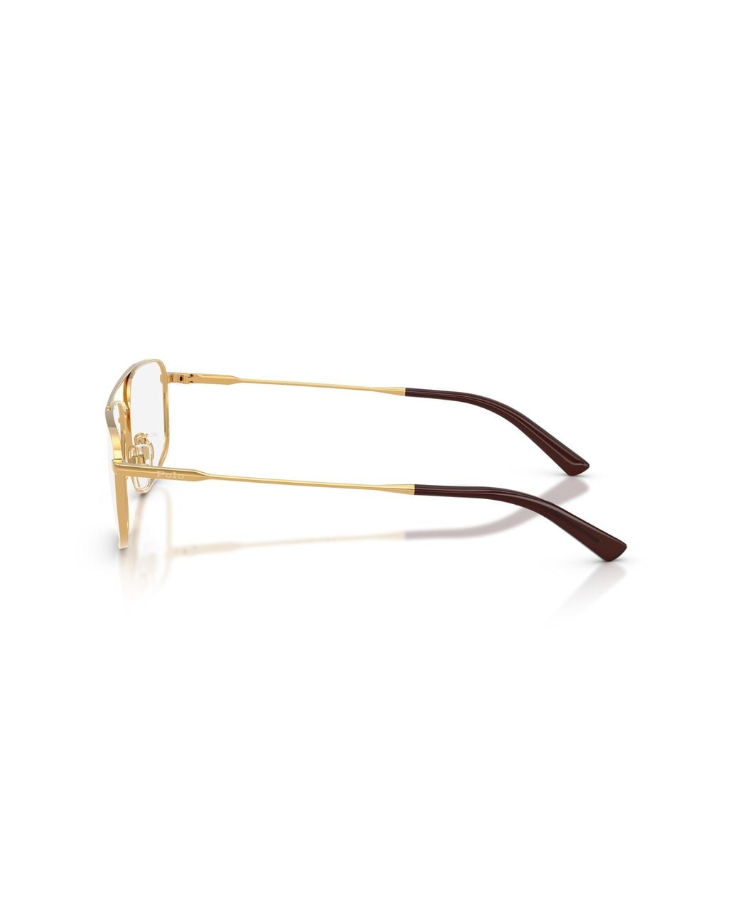 Polo Ralph Lauren Black Ph1247 9402 Optical Frames Metal Transparent Pilot Normal
