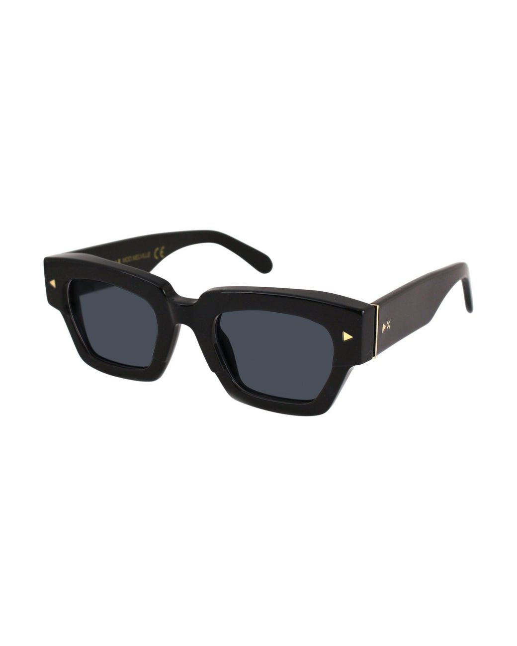 Xlab Blue Melville Sunglasses Acetate Smoke Squared Polarized