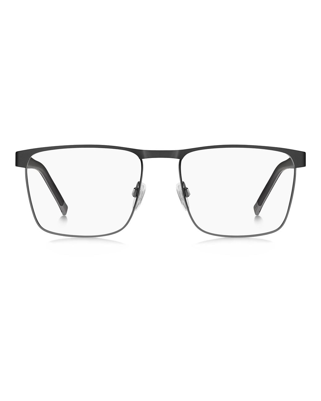 Tommy Hilfiger Black Th 2378 Ti7 Optical Frames Metal Squared Normal for men