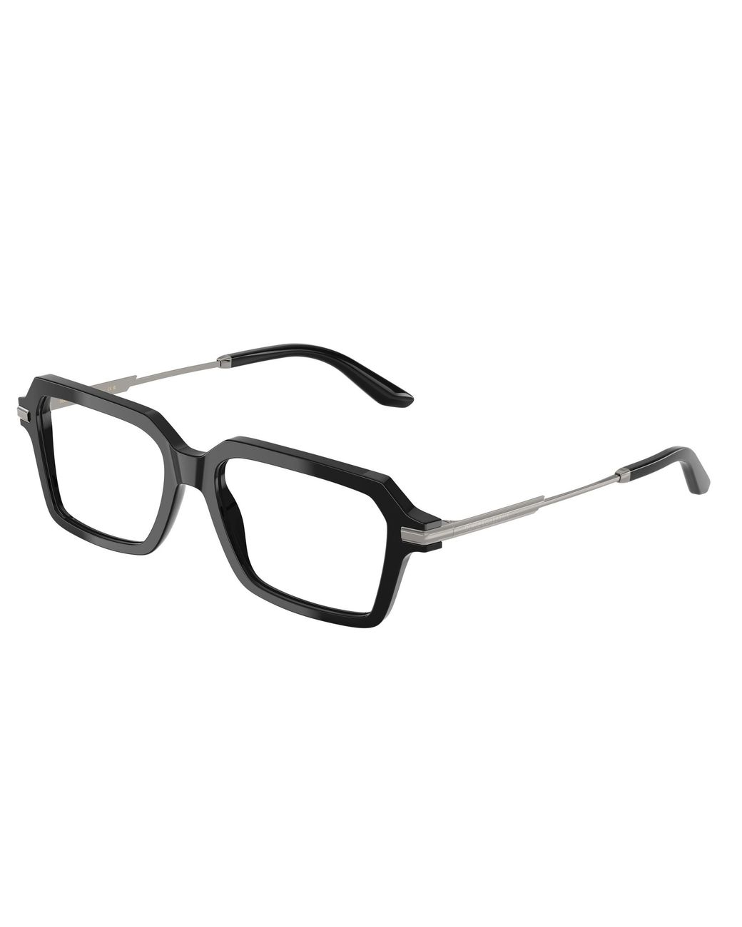 Dolce & Gabbana Black Dg3401 502 Optical Frames Acetate Transparent Squared Normal for men
