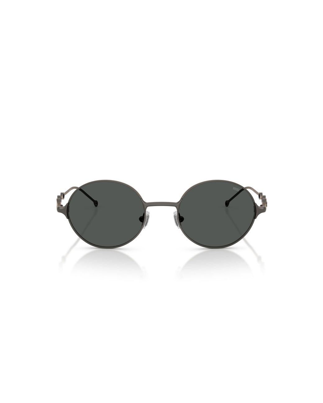 DIESEL Black Dl1008 100987 Sunglasses Metal Round Normal