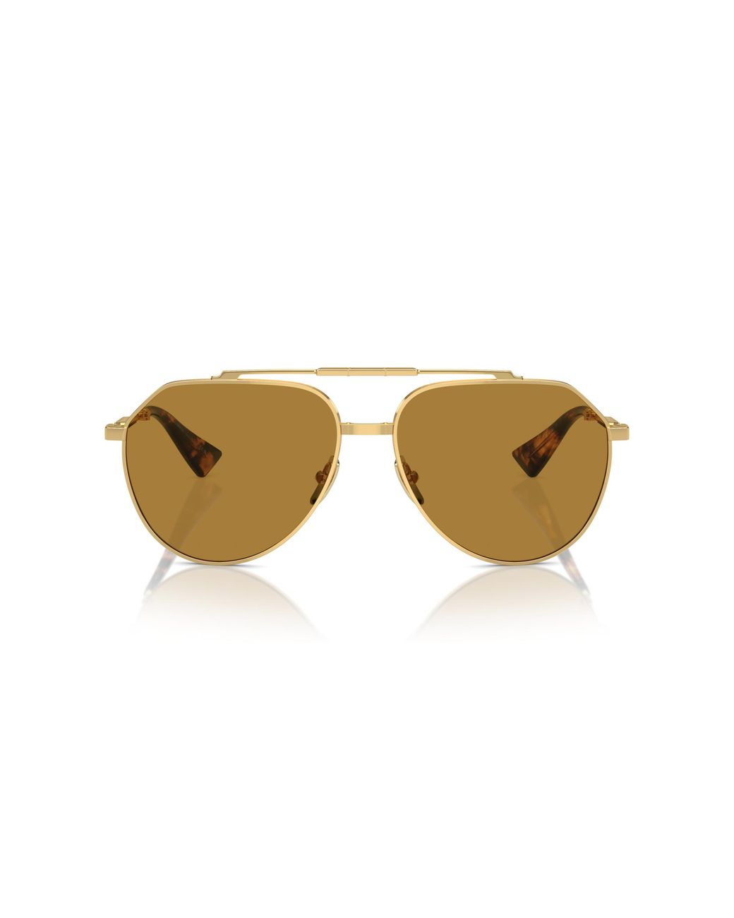 Dolce & Gabbana Black Dg2302 02/53 Sunglasses Metal Pilot Normal for men