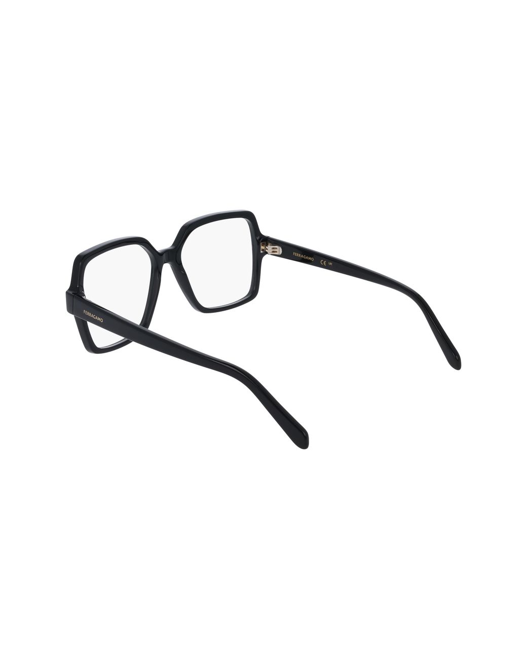 Ferragamo Black Sf3031 Square Eyeglasses Frames