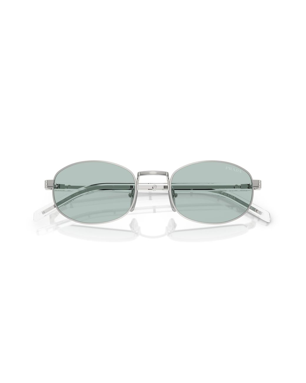 Prada Black Pr B53S 1Bc40N Sunglasses Metal Round Normal