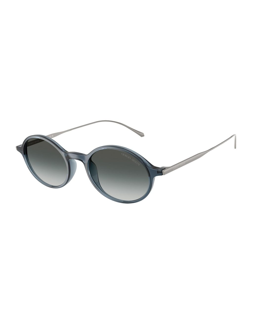 Giorgio Armani Black Ar8263U 648572 Sunglasses Injected Round Normal Nuanced for men