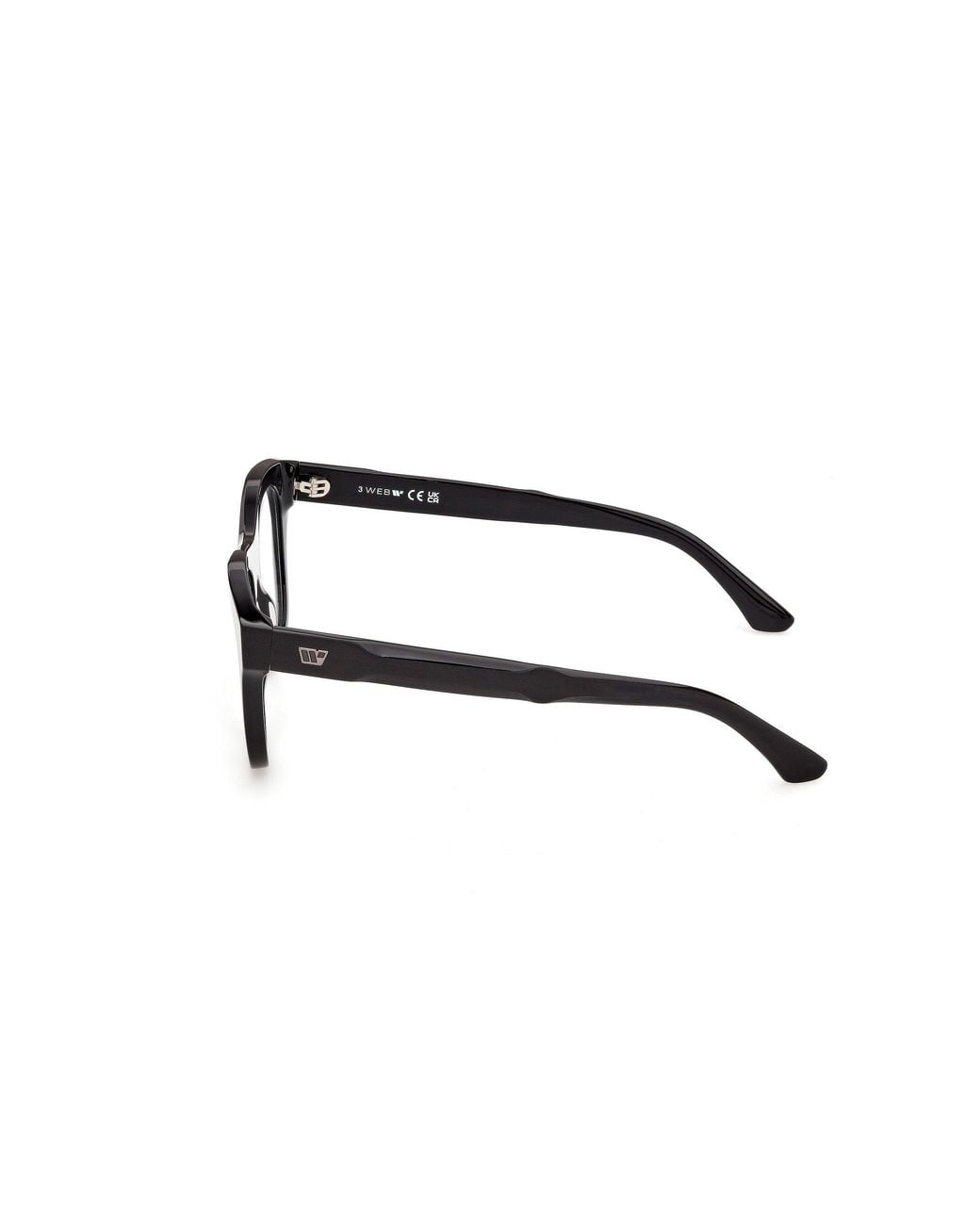 Web Black We5485 1 Optical Frames Acetate Squared Normal for men