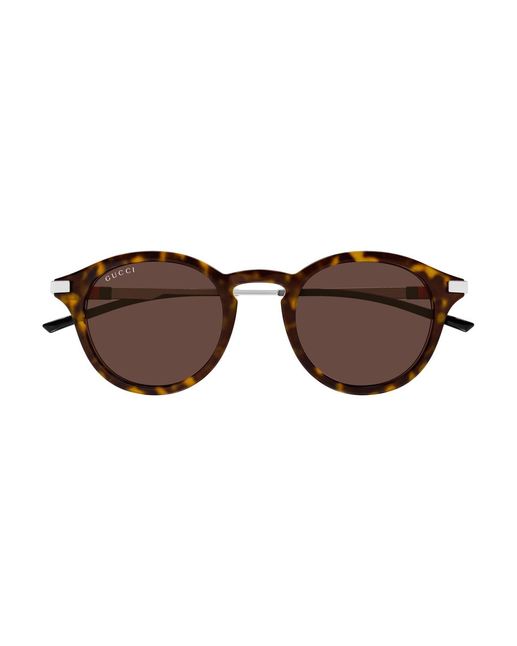 Gucci Black Gg1890S 002 Sunglasses Acetate Round for men