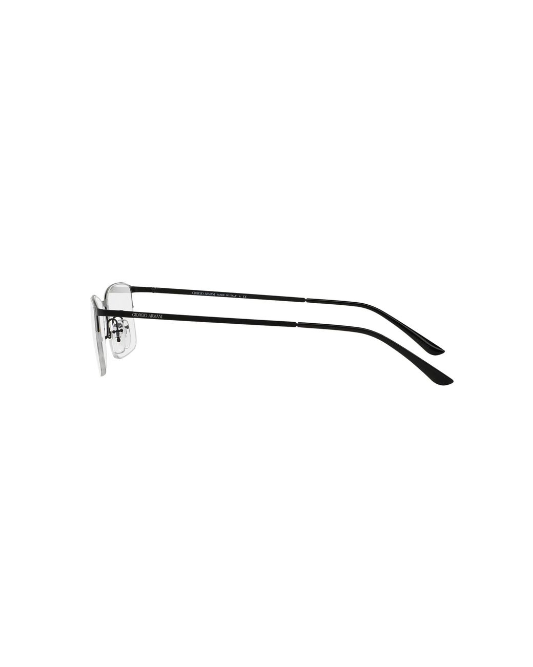 Giorgio Armani Black Ar5010 3001 Optical Frames Steel Squared Normal for men