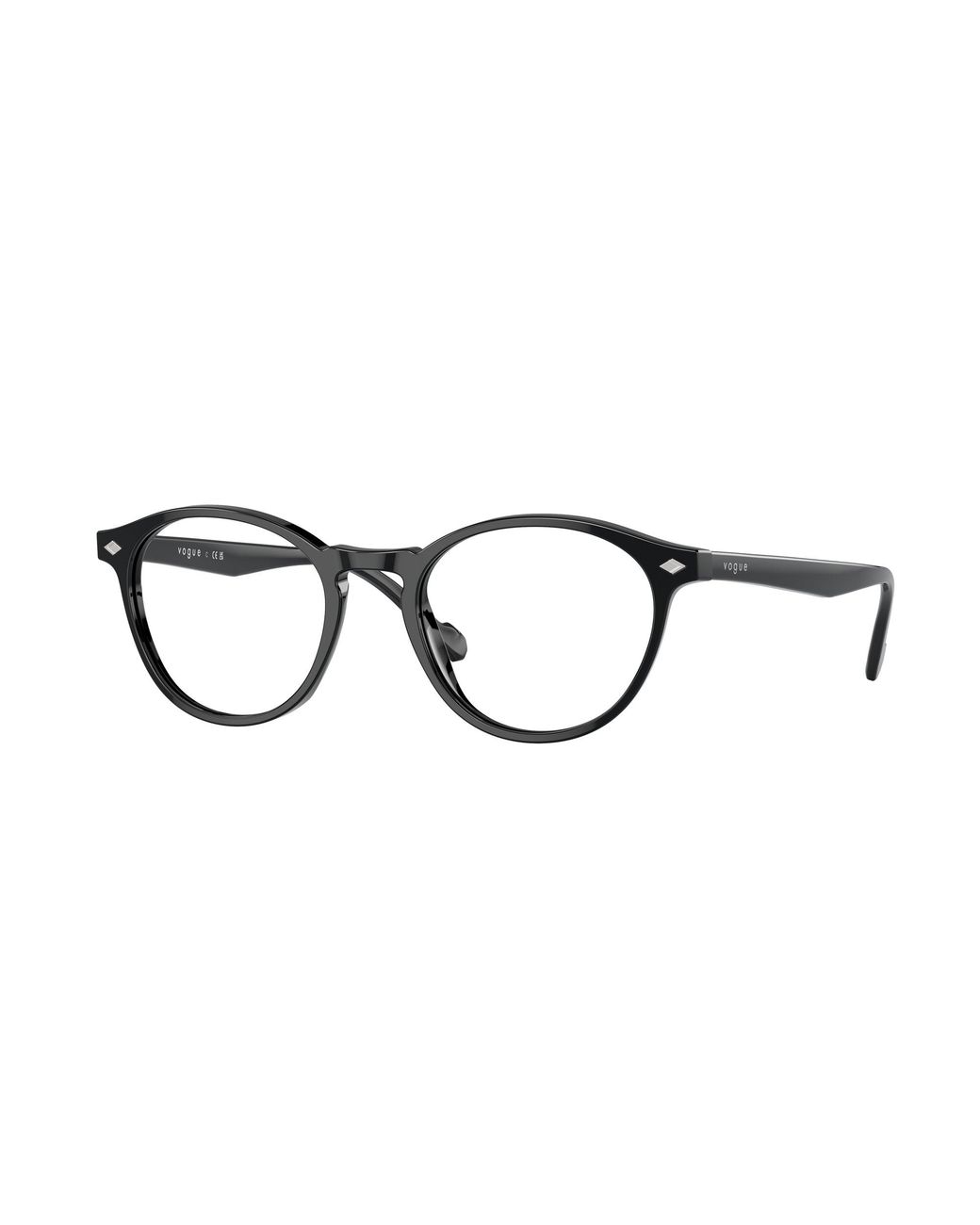 Vogue Eyewear Black Vo5326 W44 Optical Frames Acetate Round Normal for men