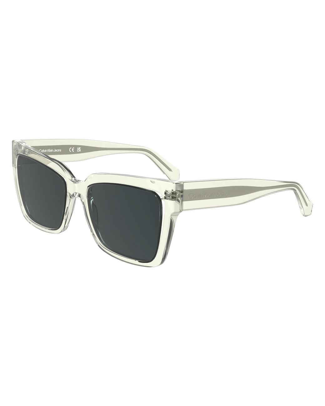 Calvin Klein Black Ckj24606S 006 Sunglasses Acetate Squared Normal Normal