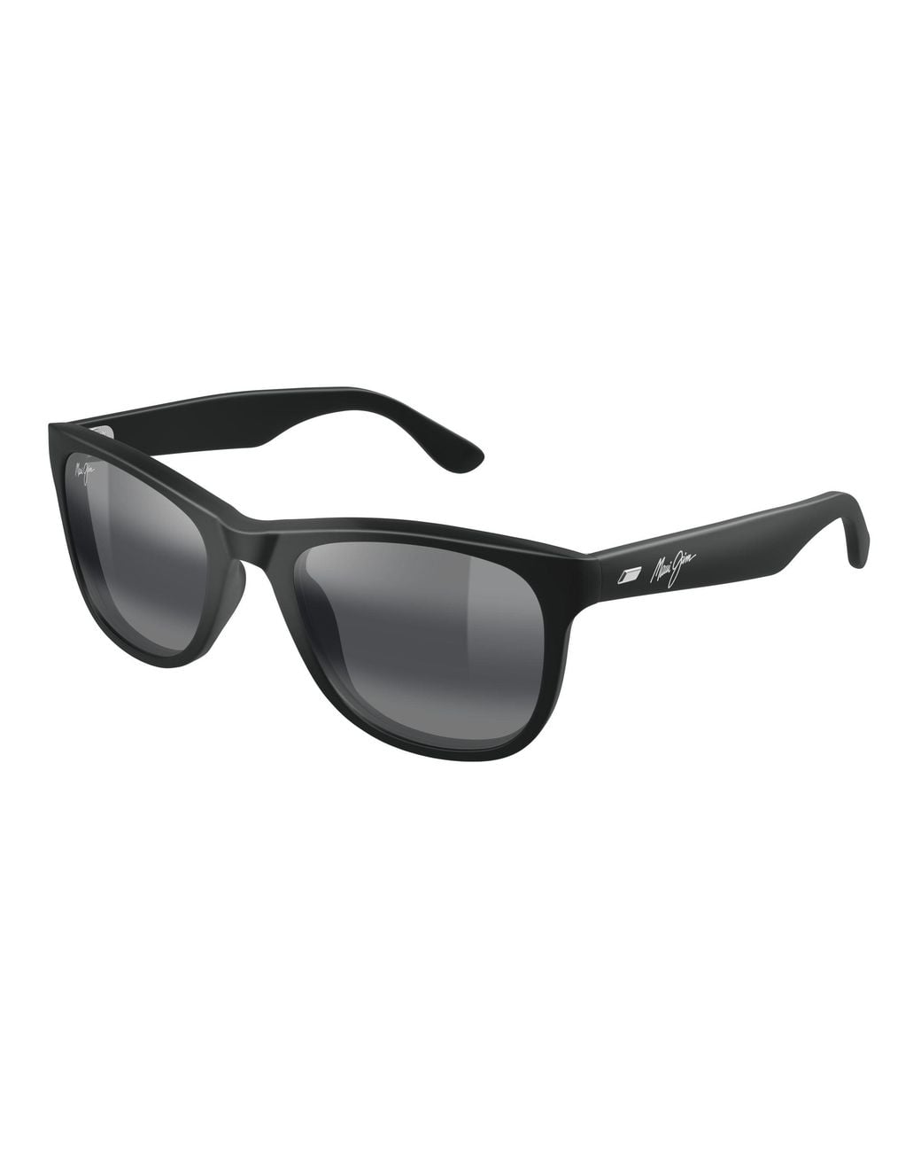 Maui Jim Black Mj0692S 001 Occhiali Da Sole Acetato Grigio Squadrata