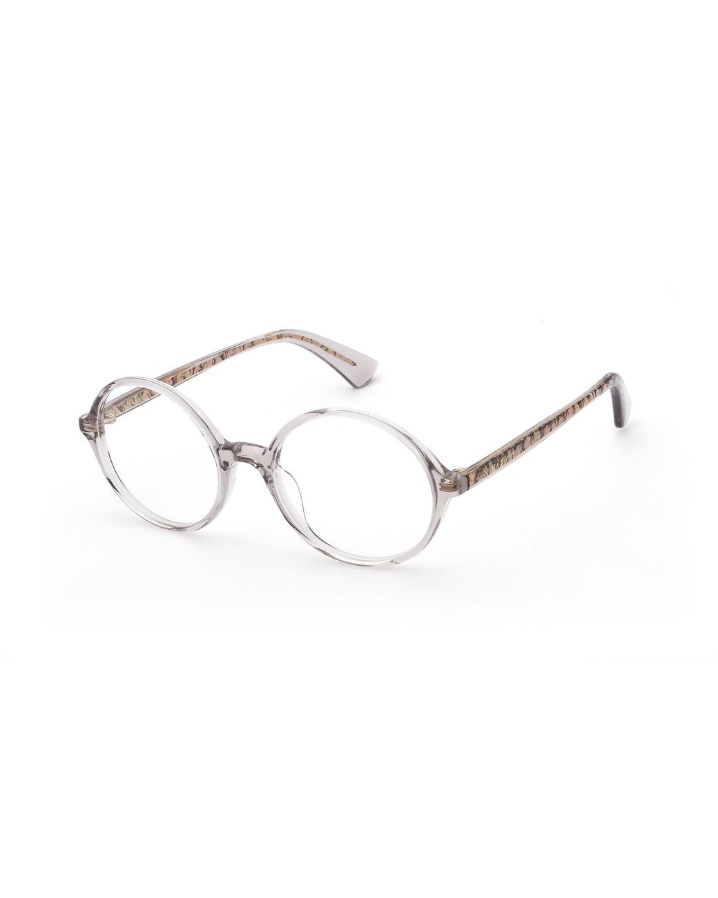 Nina Ricci Black Vnr443 07T1 Optical Frames Acetate Round