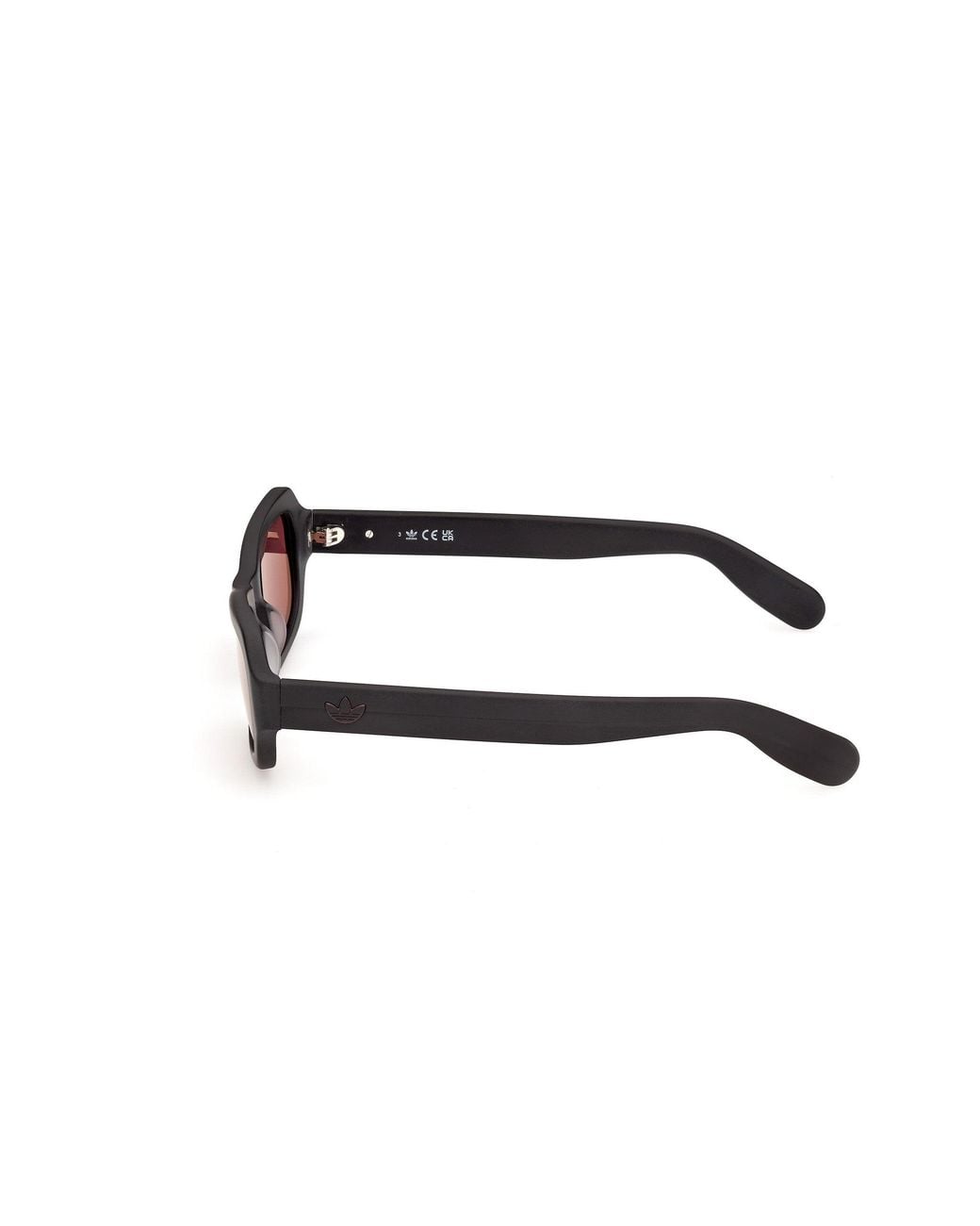 Adidas Originals Black Or0156 02U Sunglasses Acetate Bordeaux Geometric Normal