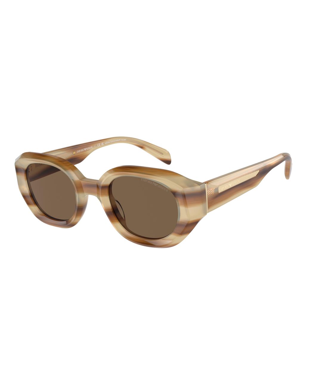 Emporio Armani Black Ea4230U 615073 Sunglasses Acetate Geometric Normal for men