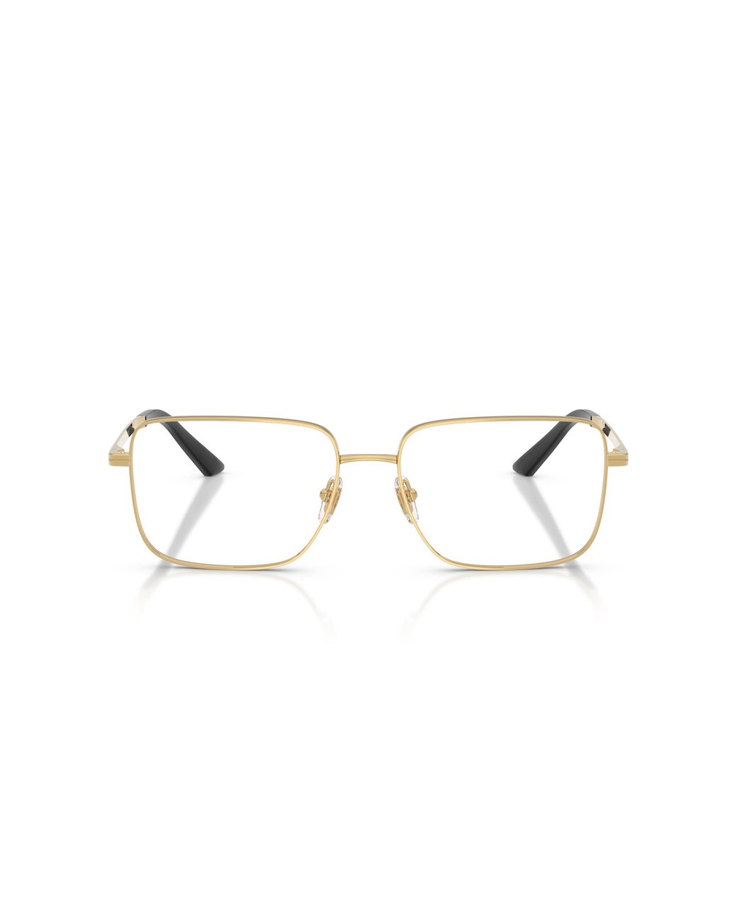 Versace Black Ve1311 1002 Optical Frames Metal Pillow Normal for men