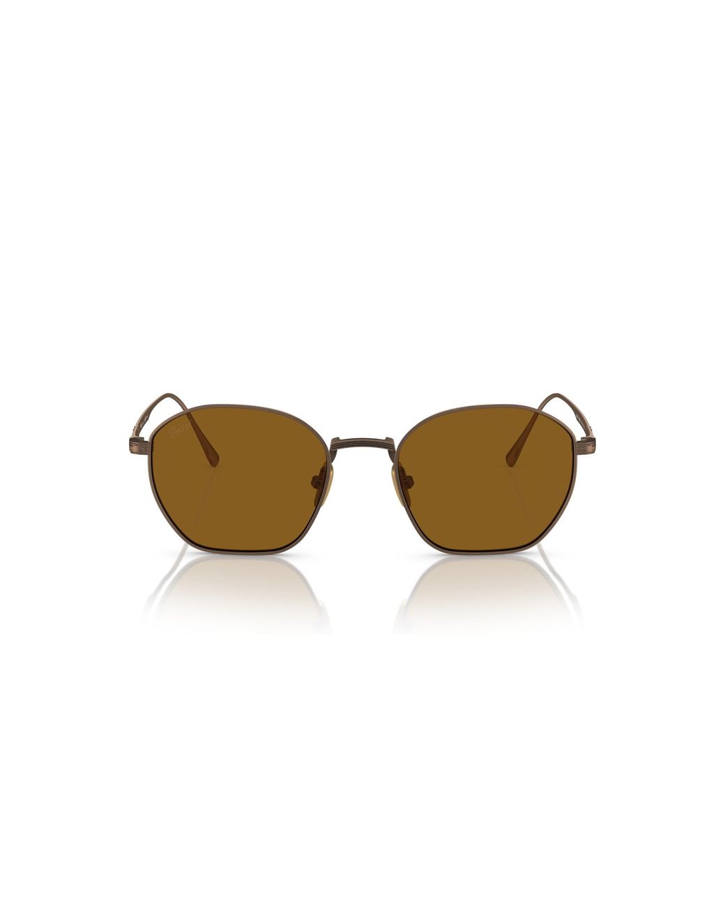 Persol Black Po5004St 800333 Sunglasses Titanium Geometric Normal